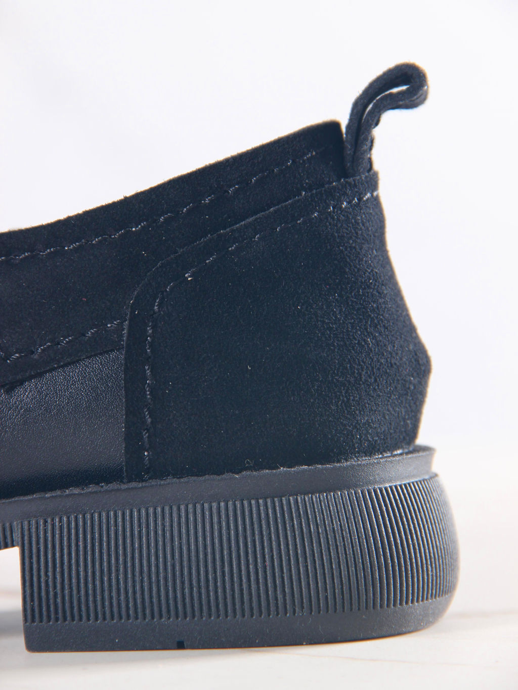 Полуботинки туфли EDART 205.патриция bl. черный черная замша фото 13