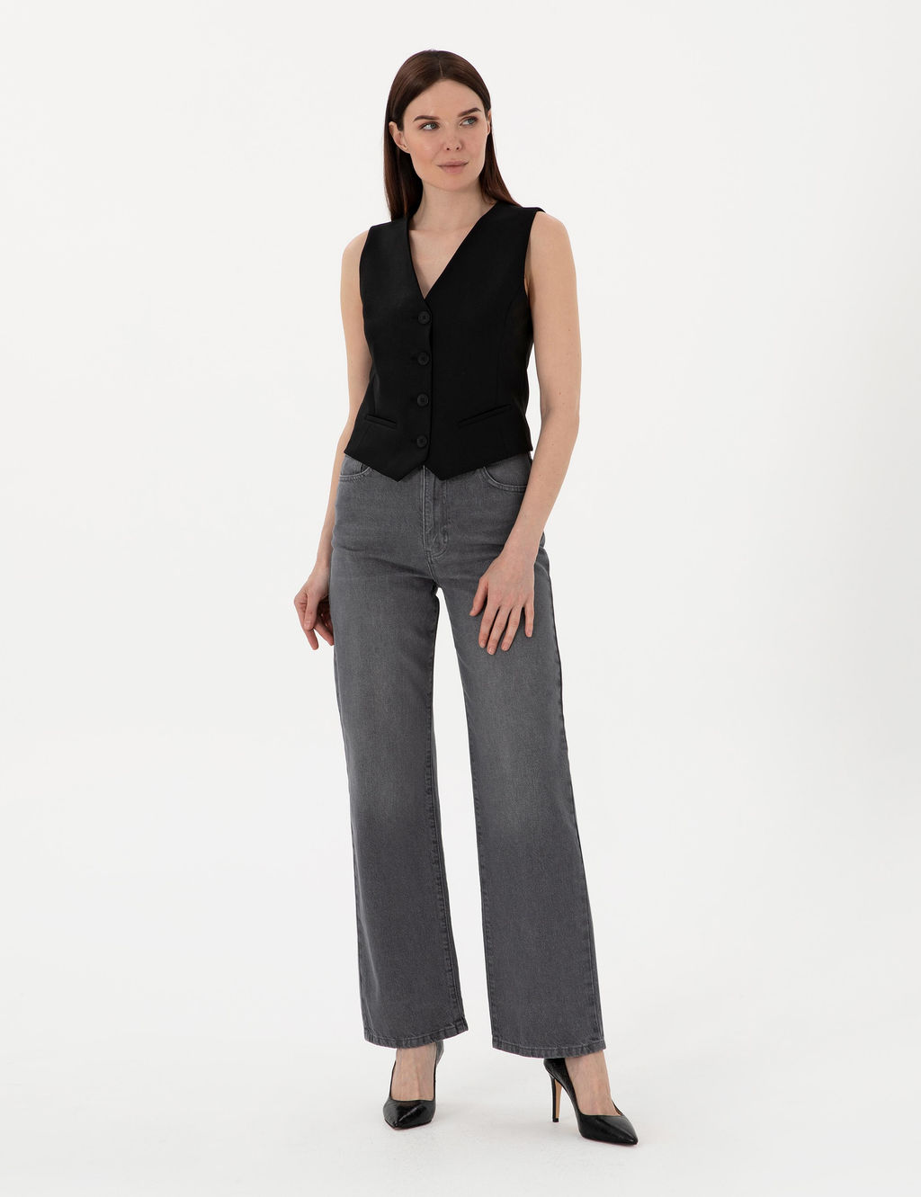 Siyah Jean Pantolon - Pierre cardin фото 3