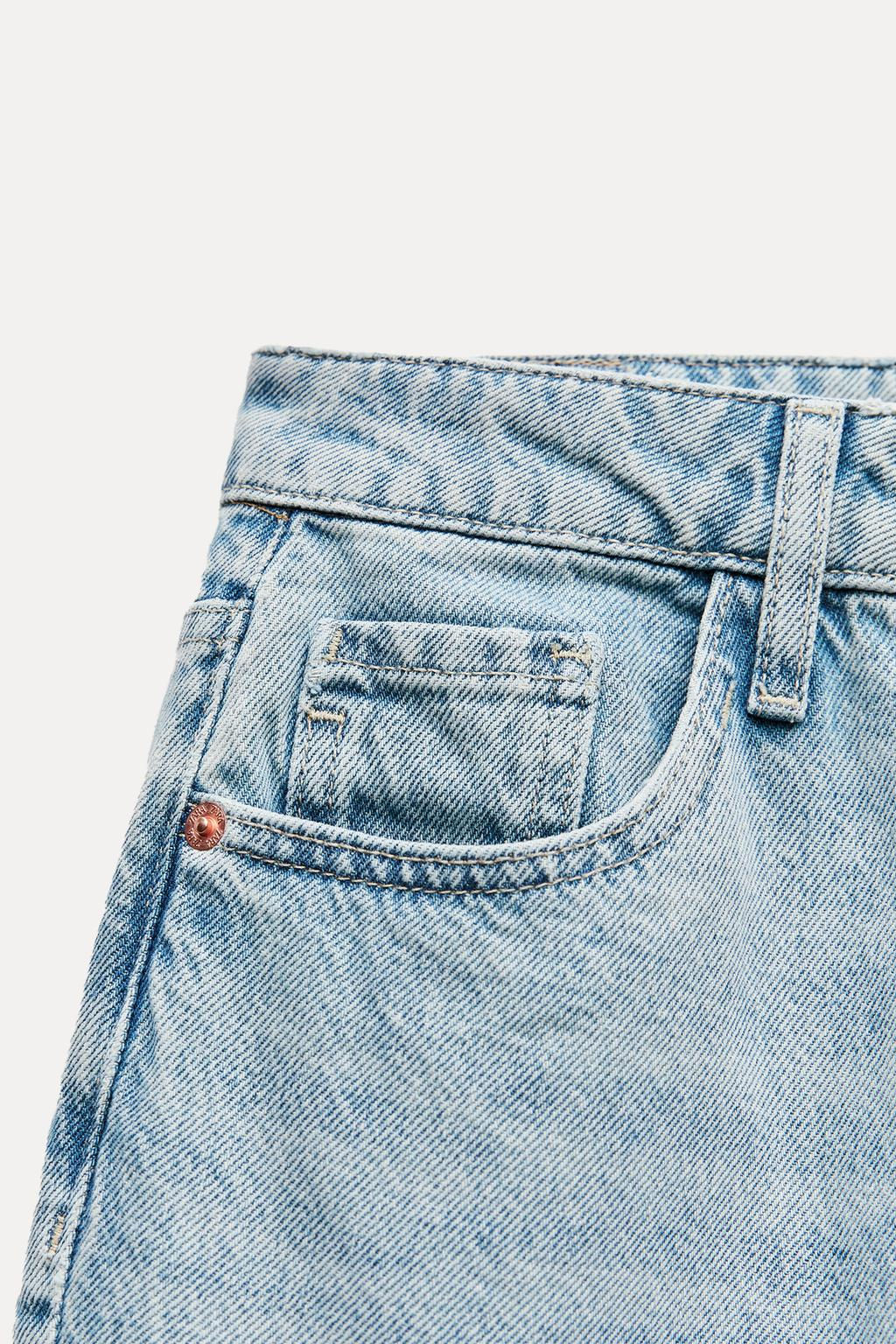 JEANS Z1975 HIGH-WAIST STRAIGHT - Zara фото 15