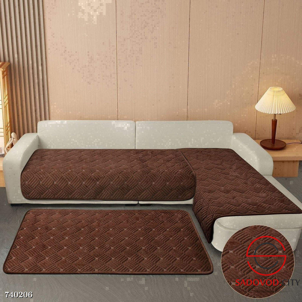 Накидки на диван набор