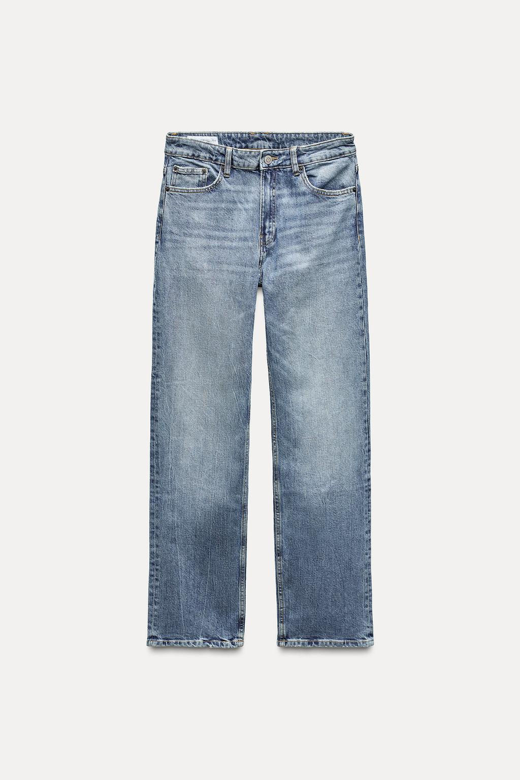 JEANS TRF STRAIGHT COMFORT HIGH WAIST - Zara фото 22