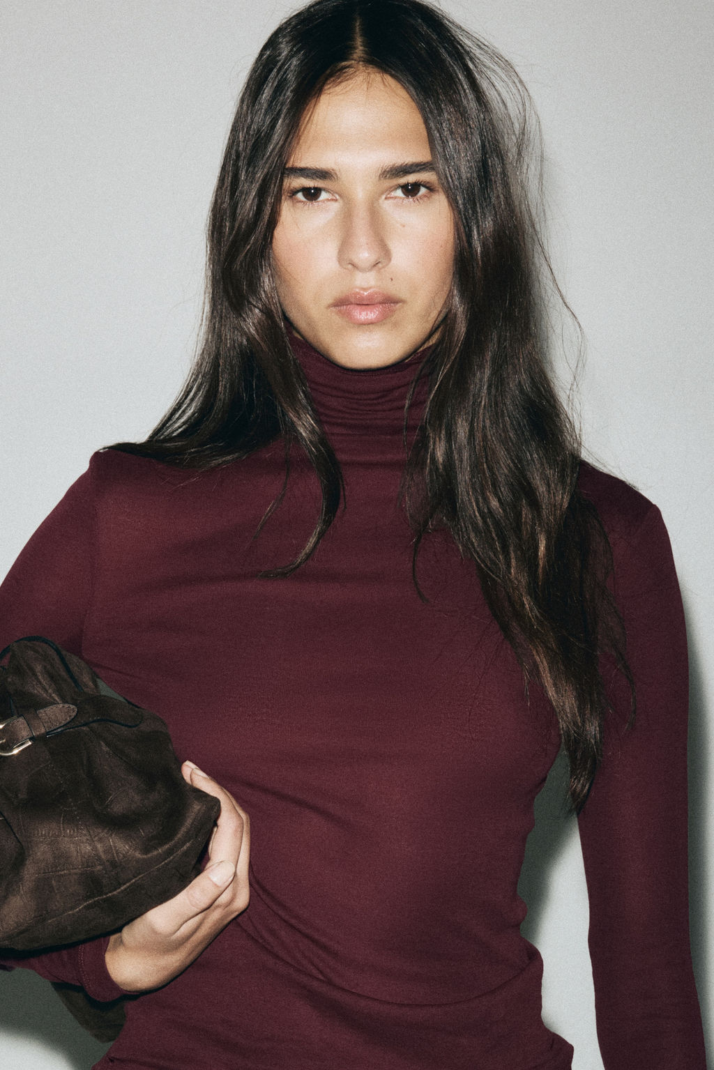 Top de algod?n pima con cuello perkins - H&m фото 7