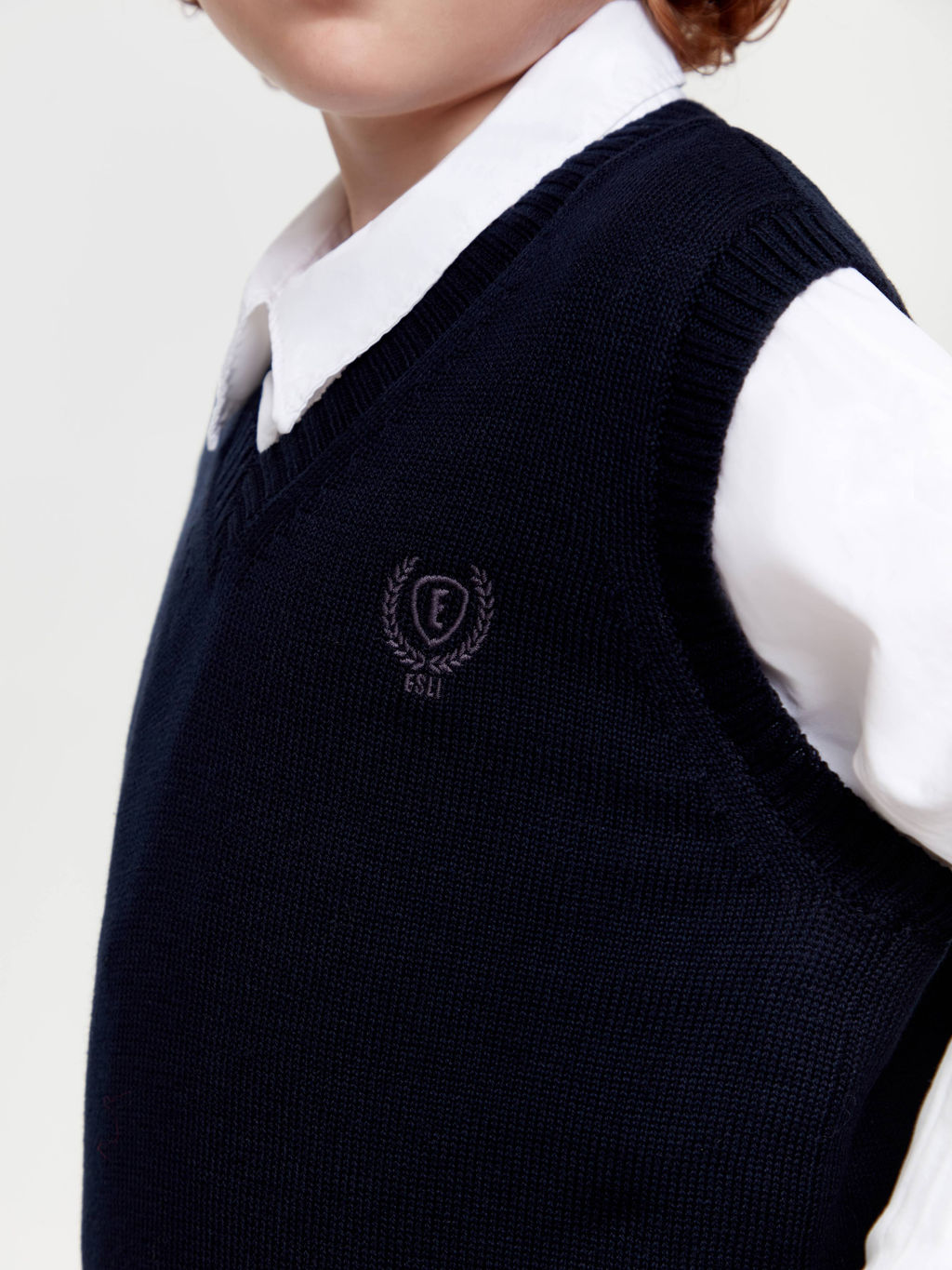 ESLI Жилет для мальчика 20С-127СП т.синий