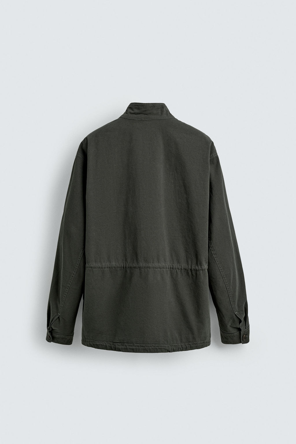 CAZADORA LAVADA BOLSILLOS UTILITY / Khaki - Zara фото 9