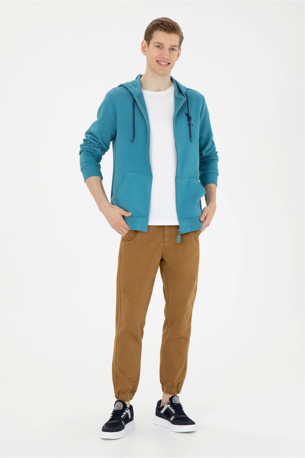 Мужская масляная толстовка - U.s. polo assn фото 4