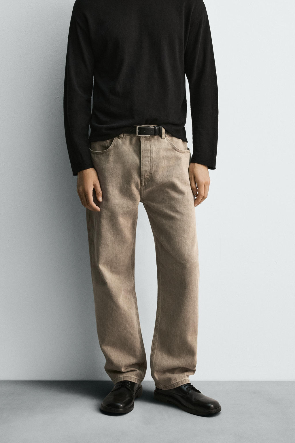 SLIM FIT STRAIGHT-LEG JEANS - Zara фото 12