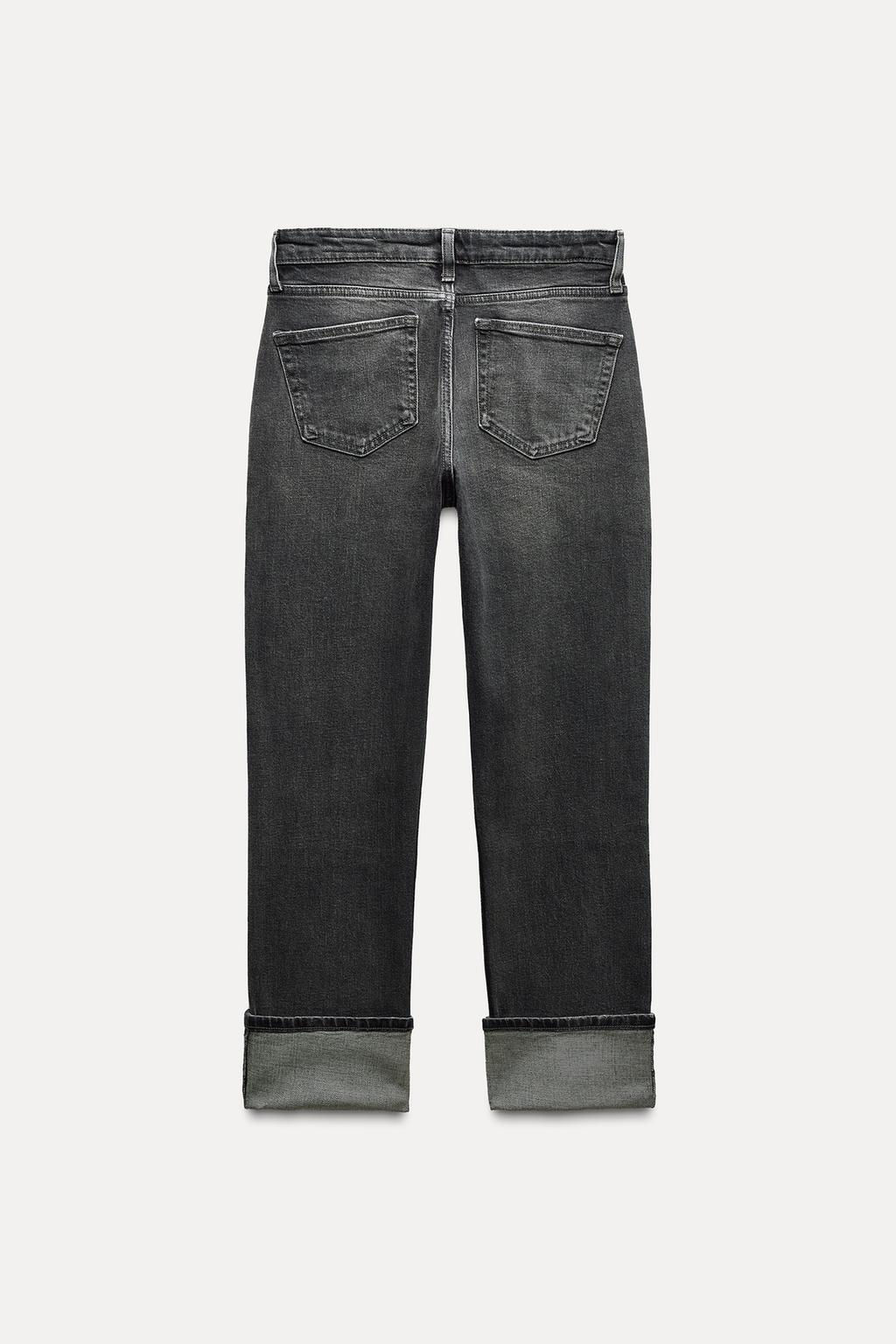 ZW COLLECTION SLIM MID-WAIST JEANS - Zara фото 18