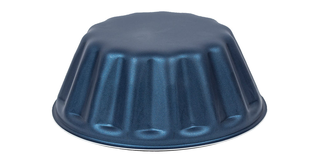 АП_AZURE (Сатин) Форма гофрированная 180 мм. б/к,а/п, синий арт.62184 Калитва