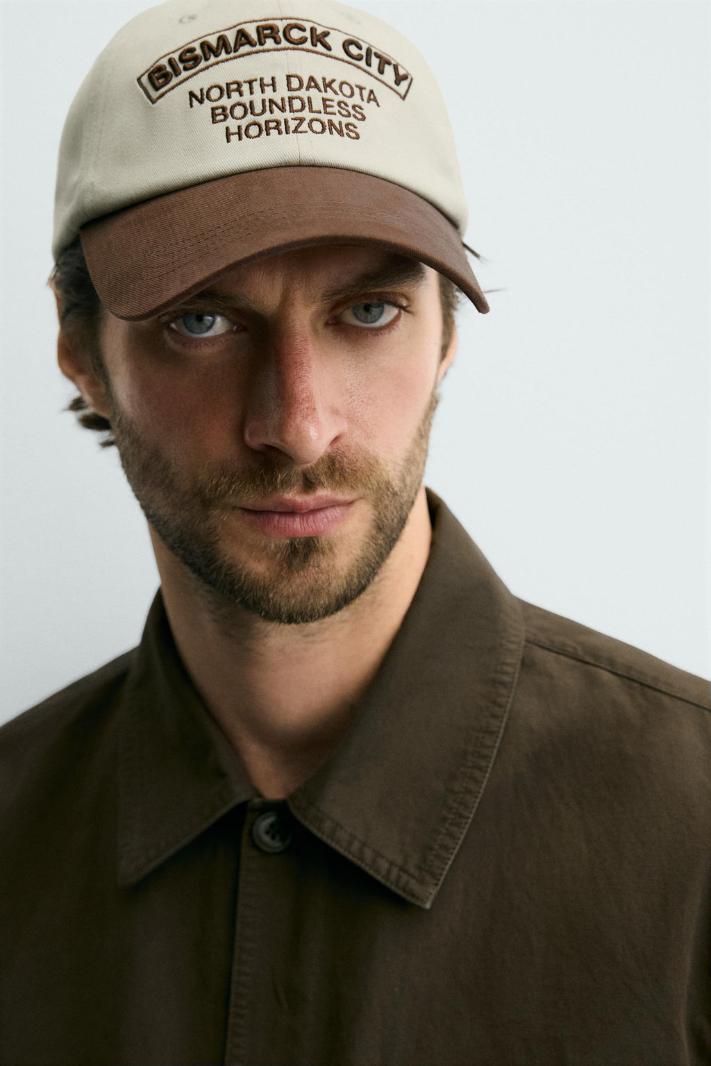 GORRA TEXTO BORDADO / Beige - Zara фото 4