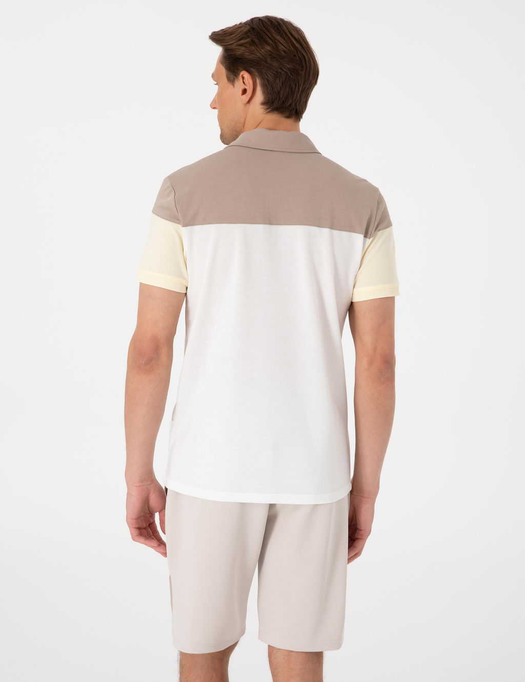 Ekru Slim Fit Ti__rt - Pierre cardin фото 5