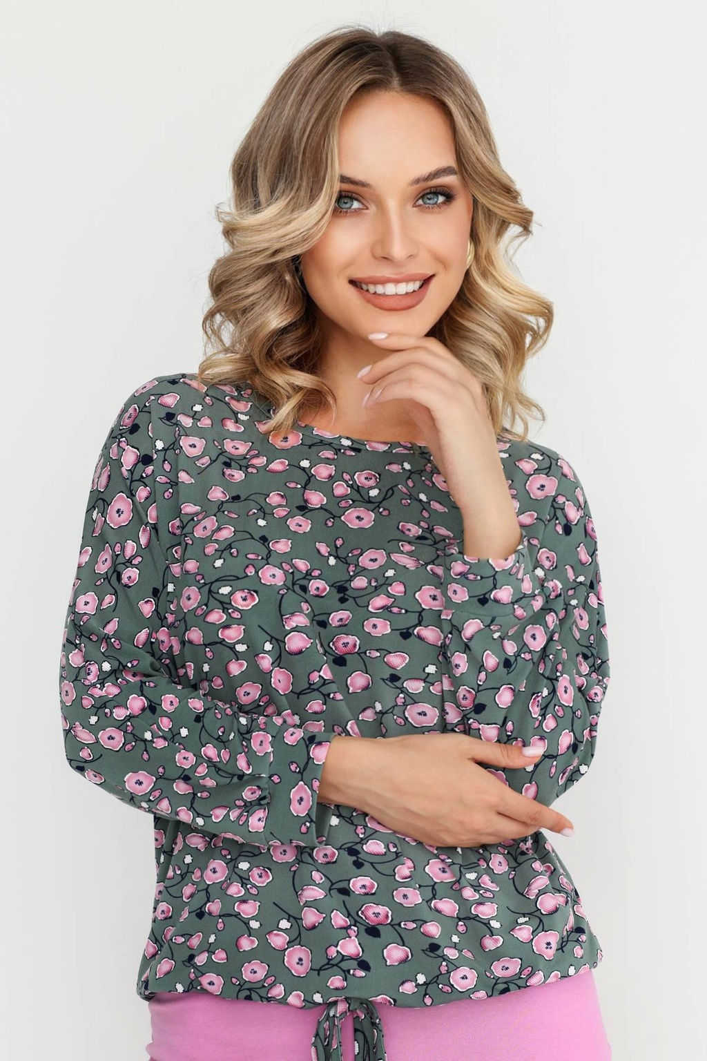 Блузка женская 7082/04/Фисташковый - Rise фото 3