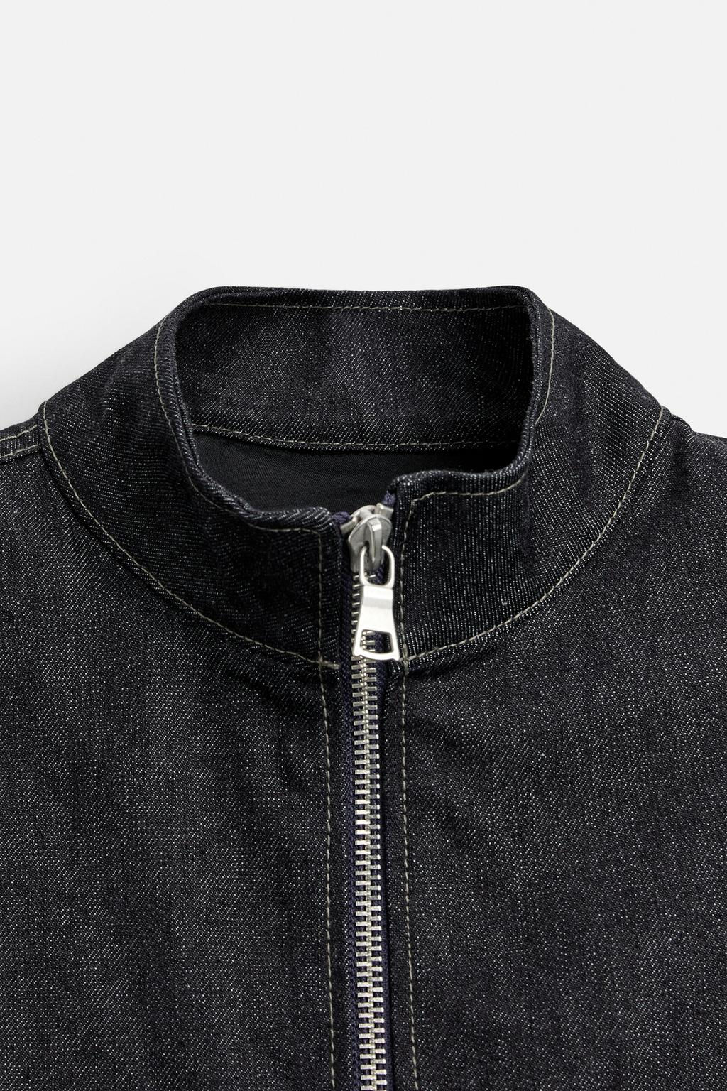 DENIM JACKET WITH POCKETS - Zara фото 9