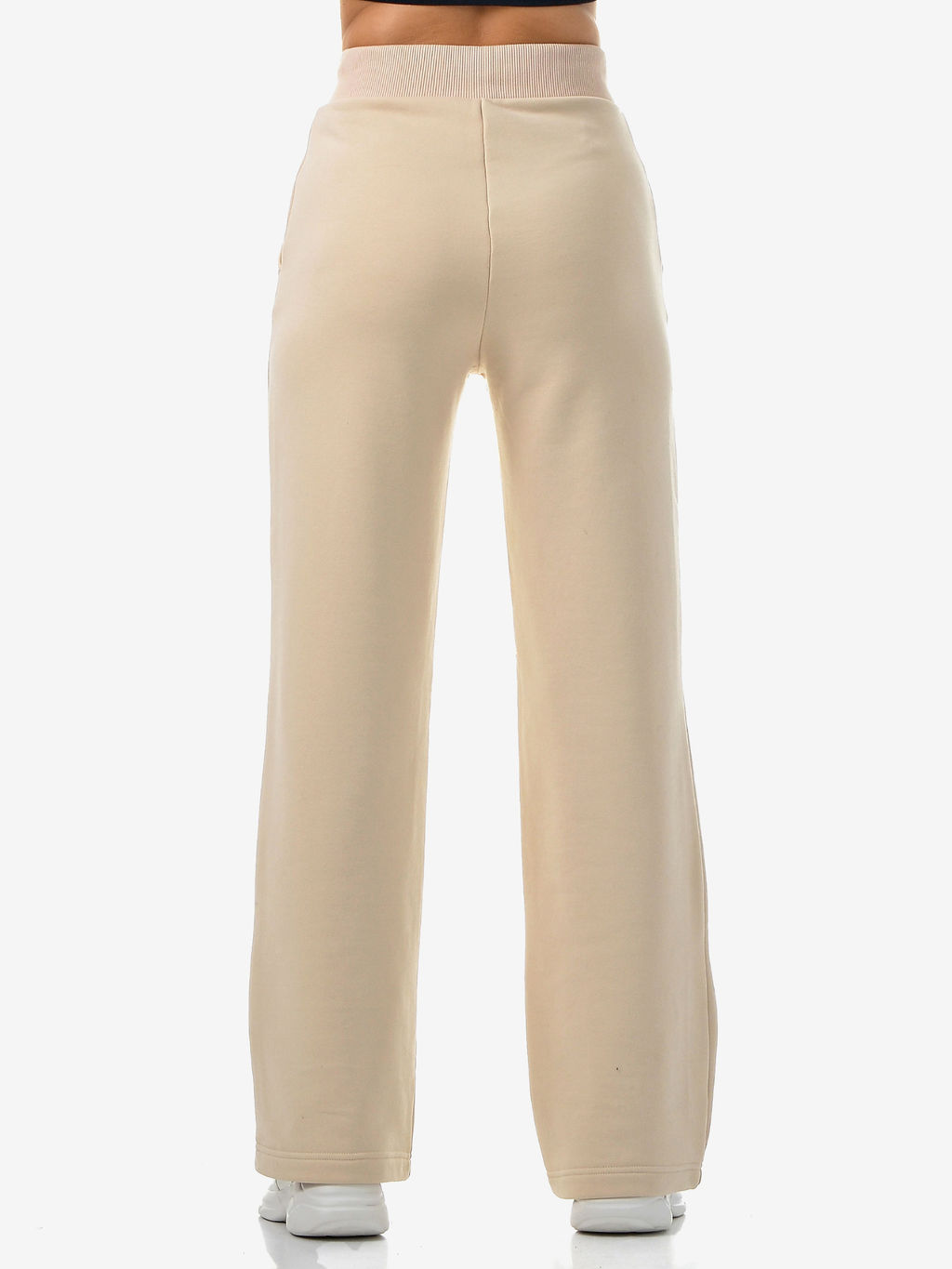 Брюки из футера. М-530  ТОПЛЁНОЕ МОЛОКО - А+б коллекция фото 10