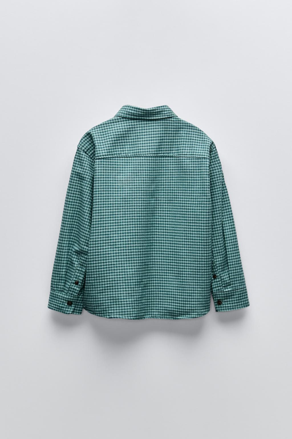 CHECK SHIRT - Zara фото 4
