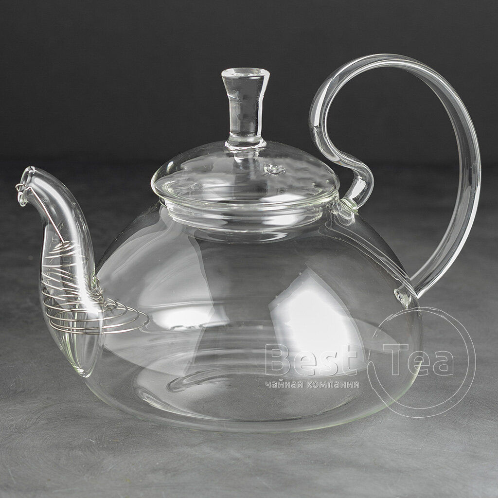 Чайник Ландыш, стекло 750 мл - Fujian Province Guang Fu Tea фото 4