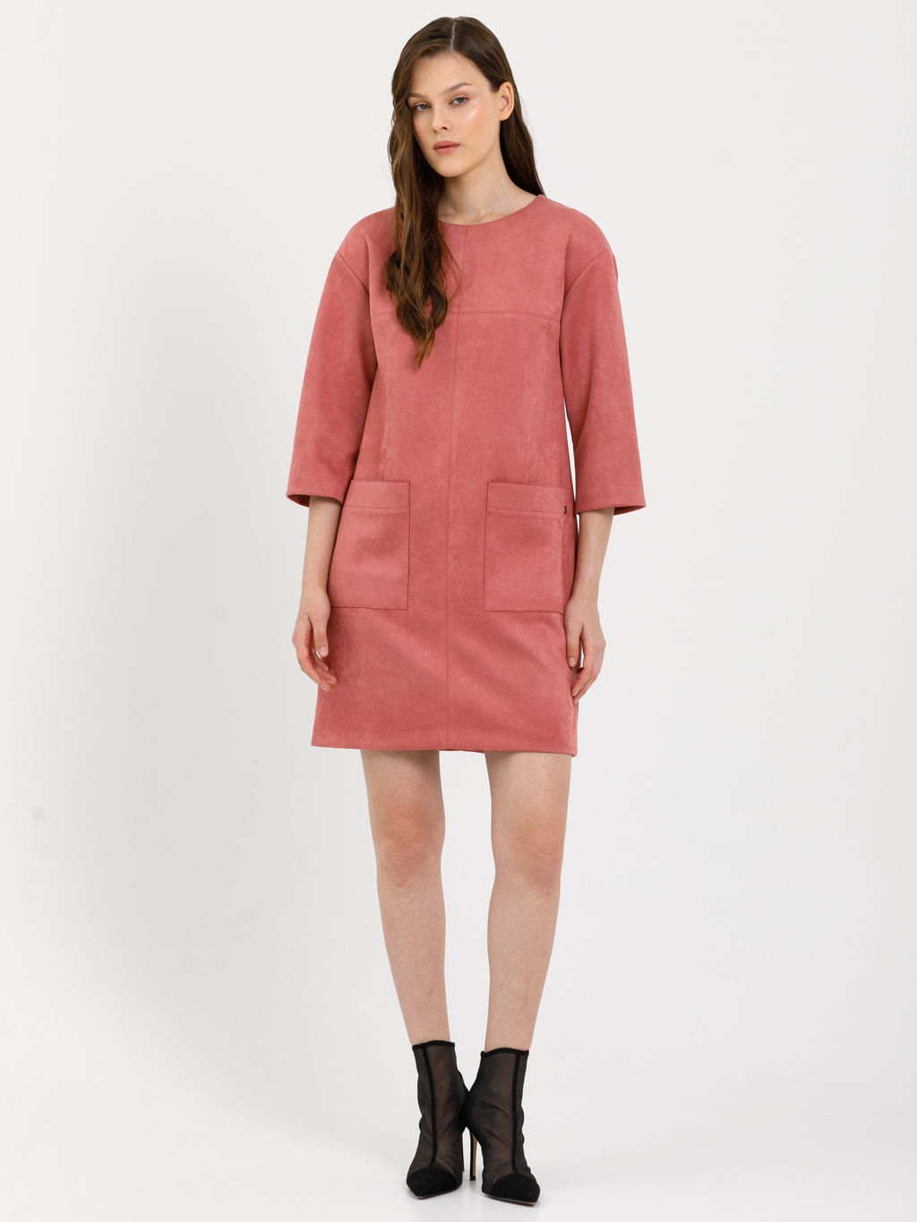 Платье из искусственной замши - Marchello marchellini фото 3