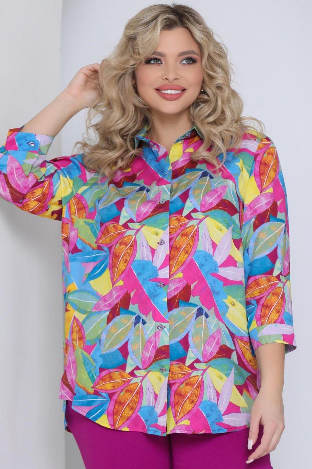 Рубашка П-2169/5 - Леди агата фото 2