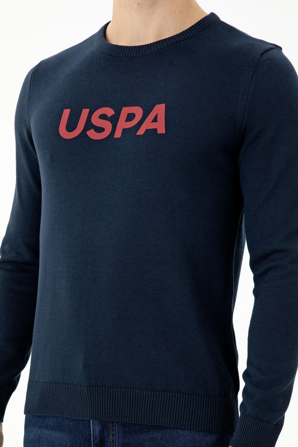 Мужской темно-синий свитер Неожиданная скидка в корзине - U.s. polo assn фото 13