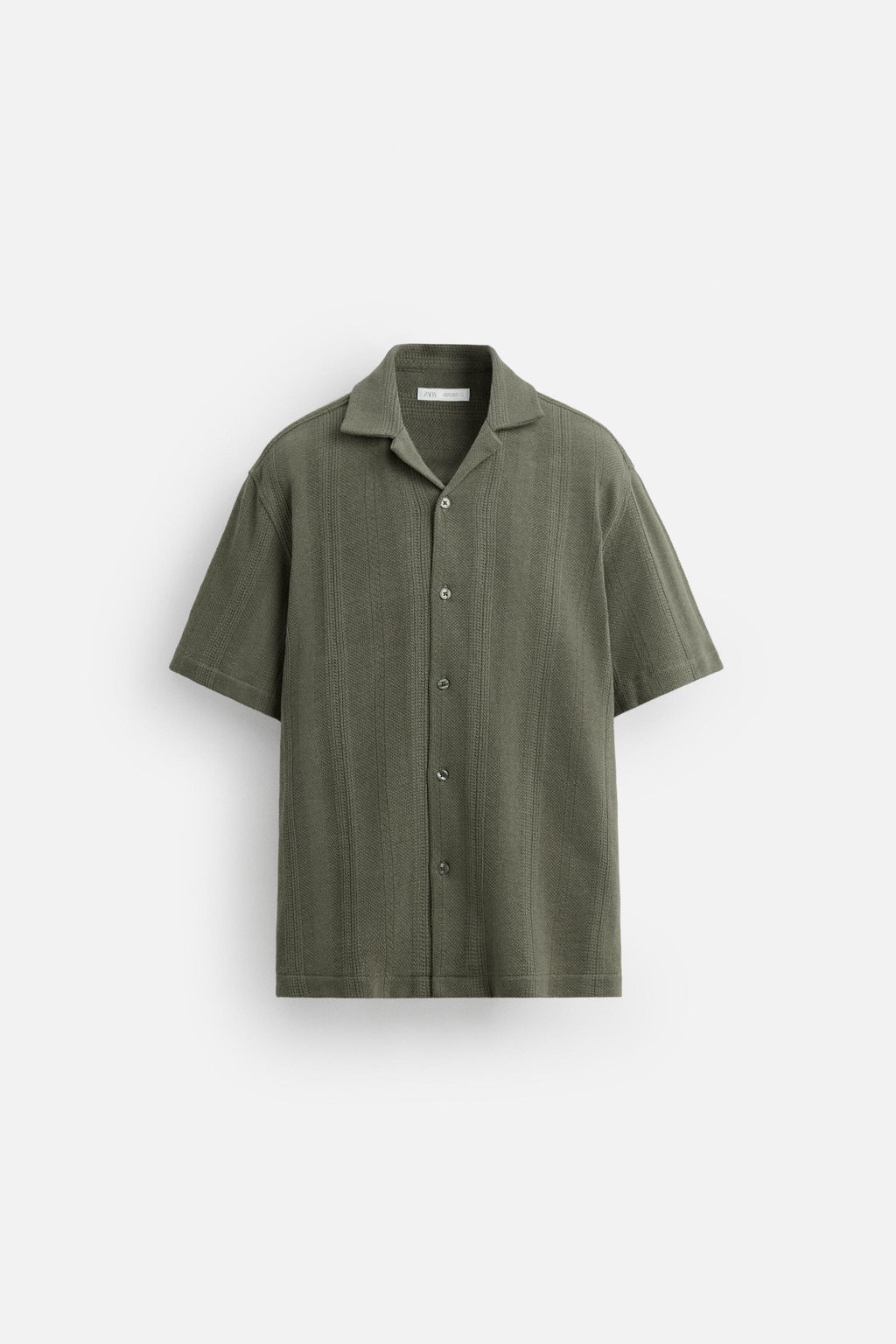 TEXTURED JACQUARD SHIRT - Zara фото 6