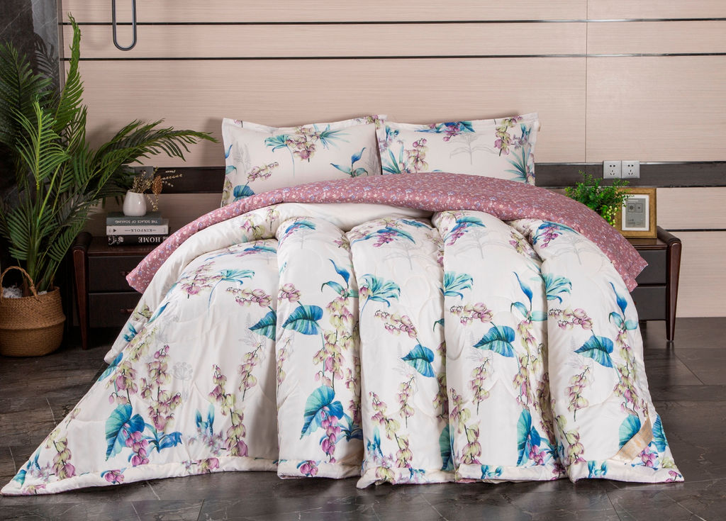 Комплект с одеялом Селина (карамель роза антика)