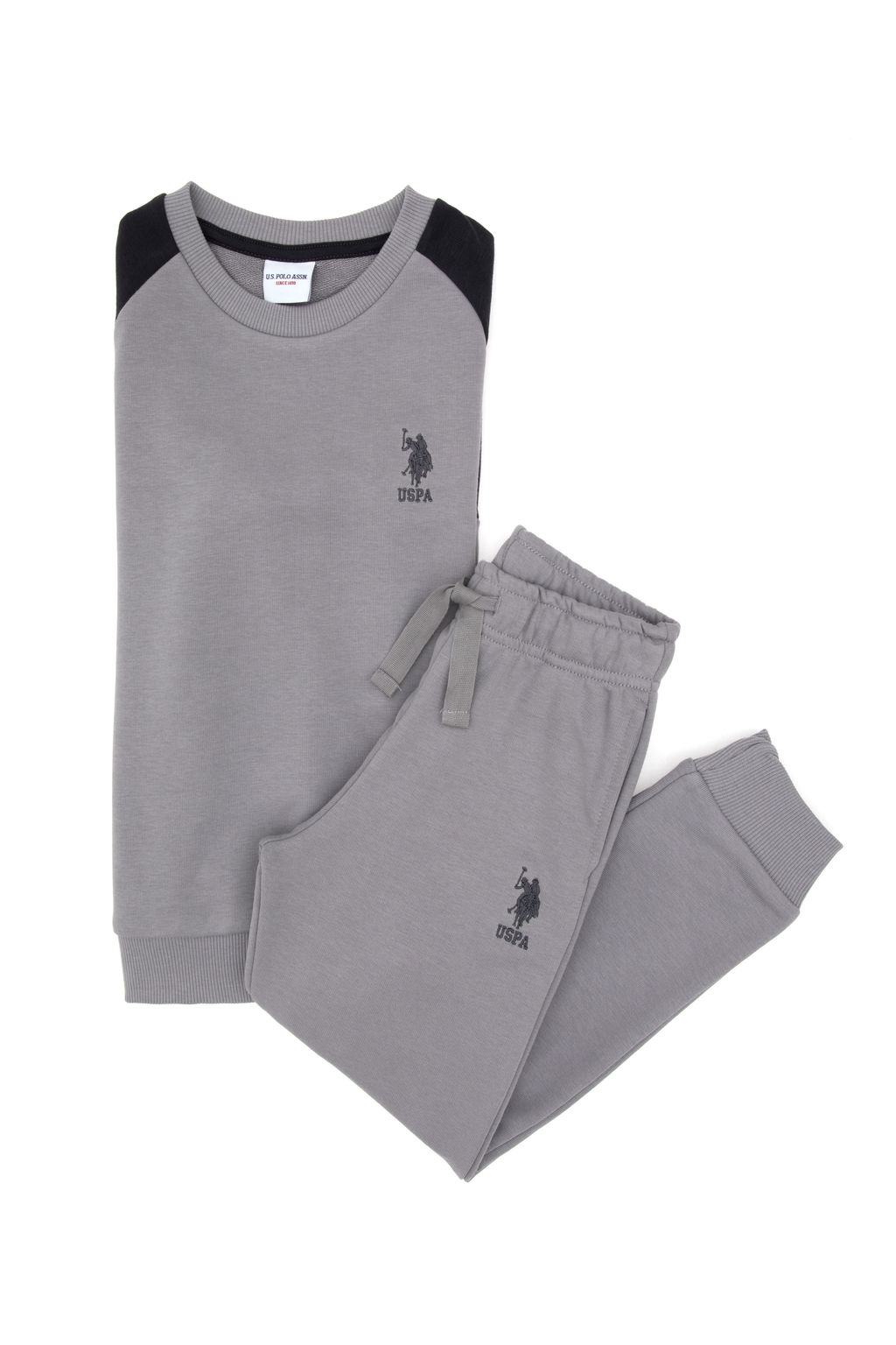 Erkek _ocuk Gri Pijama Tak_m_ Sepette S_rpriz _ndirim - U.s. polo assn фото 8