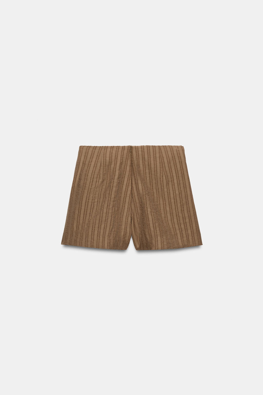 FALDA PANTAL?N NUDO ABALORIOS / Marr?n - Zara фото 7