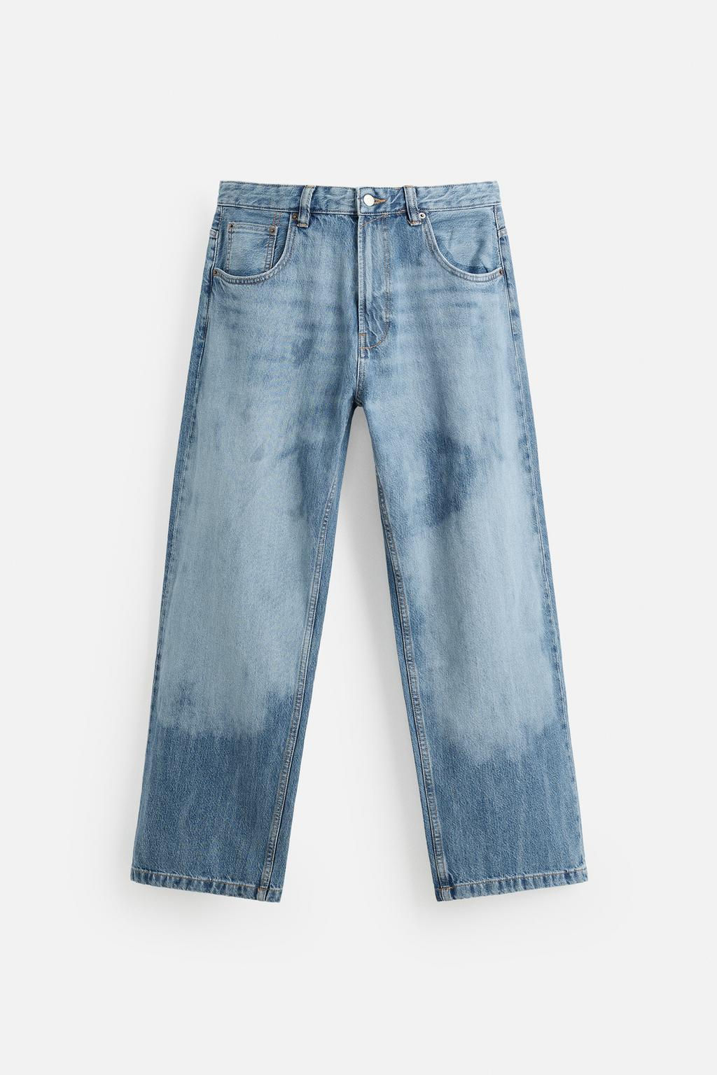 GRADIENT BAGGY FIT JEANS - Zara фото 8