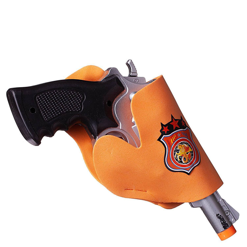 Игровой набор Abtoys Набор полицейский Важная работа (2 пистолета, кобура, 4 пули на присосках) фото 2