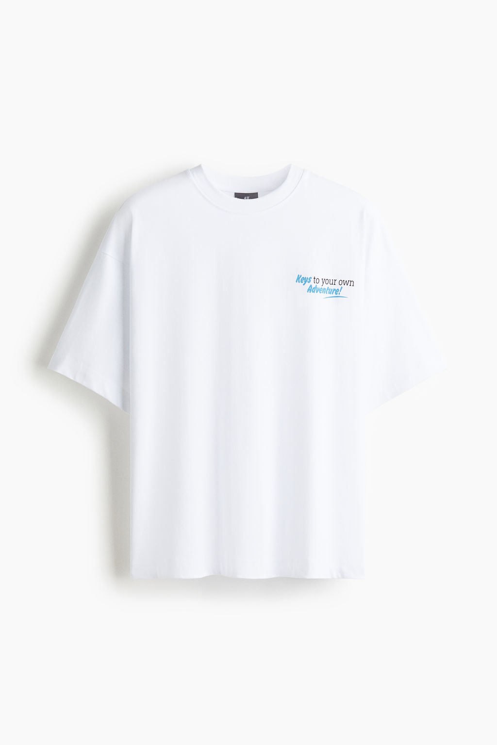 Camiseta con estampado Oversized Fit - H&m фото 4