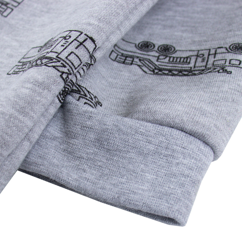 Комбинезон футер 3х нитка начёс 0570300102 - Youlala фото 4