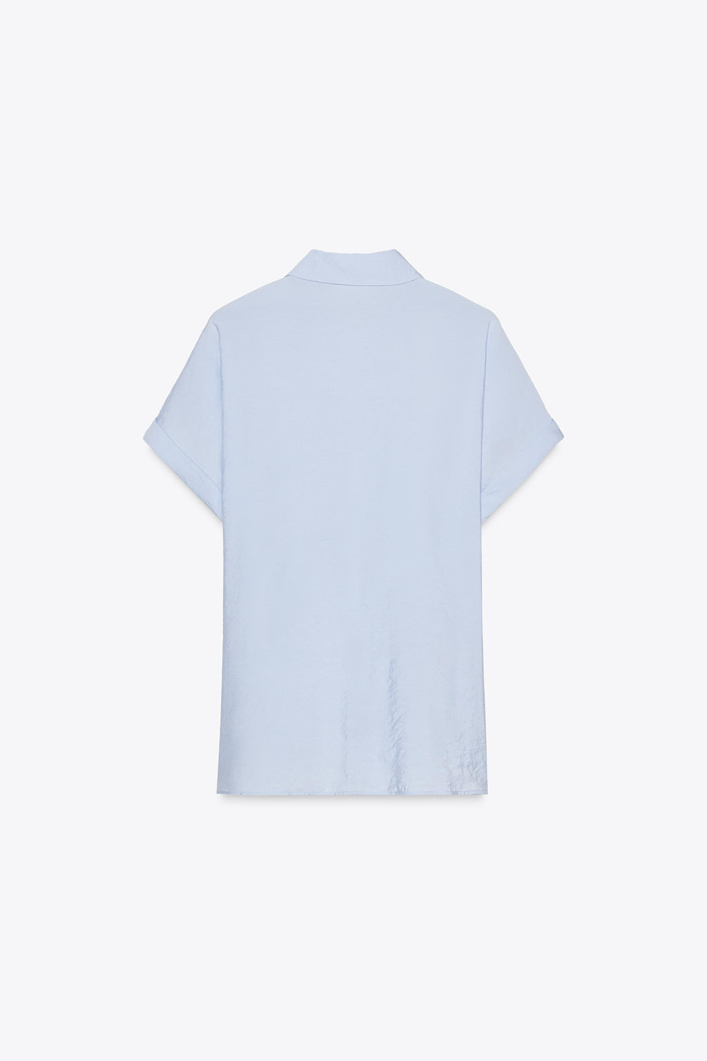 SHORT SLEEVE SHIRT WITH KNOT - Zara фото 14
