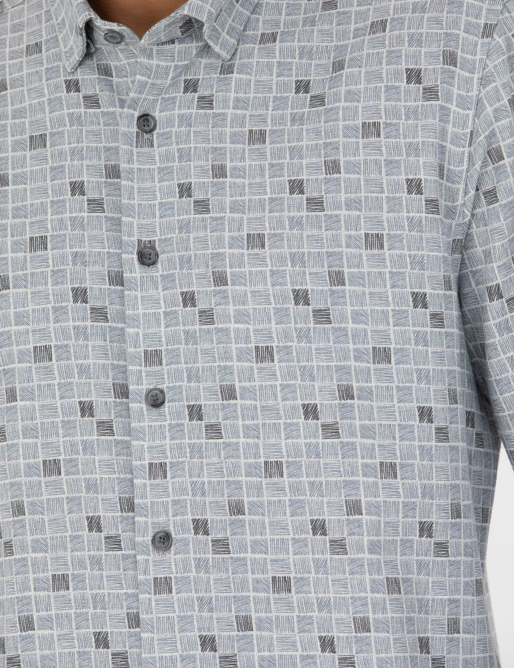 Рубашка Pierre Cardin Slim Fit синяя