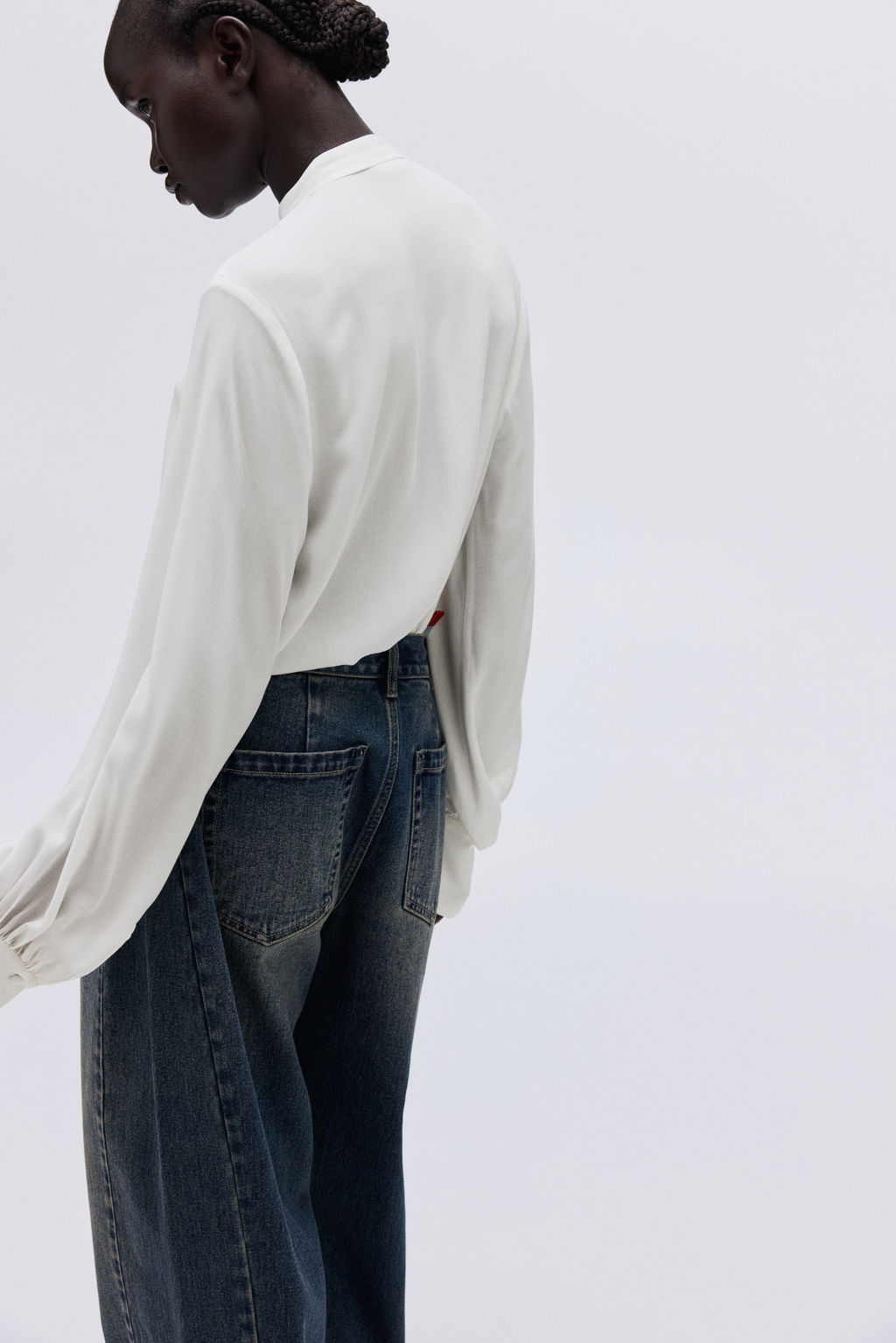 Blusa con jaretas - H&m фото 5