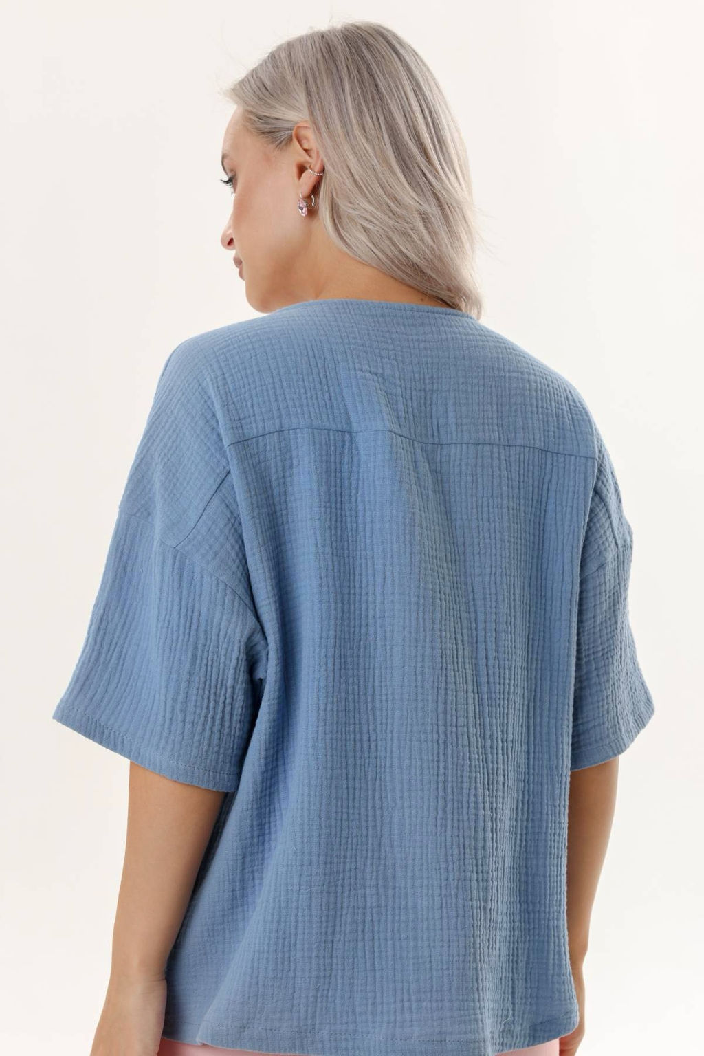 Блузка 4292/03/Джинсовый - Rise фото 4
