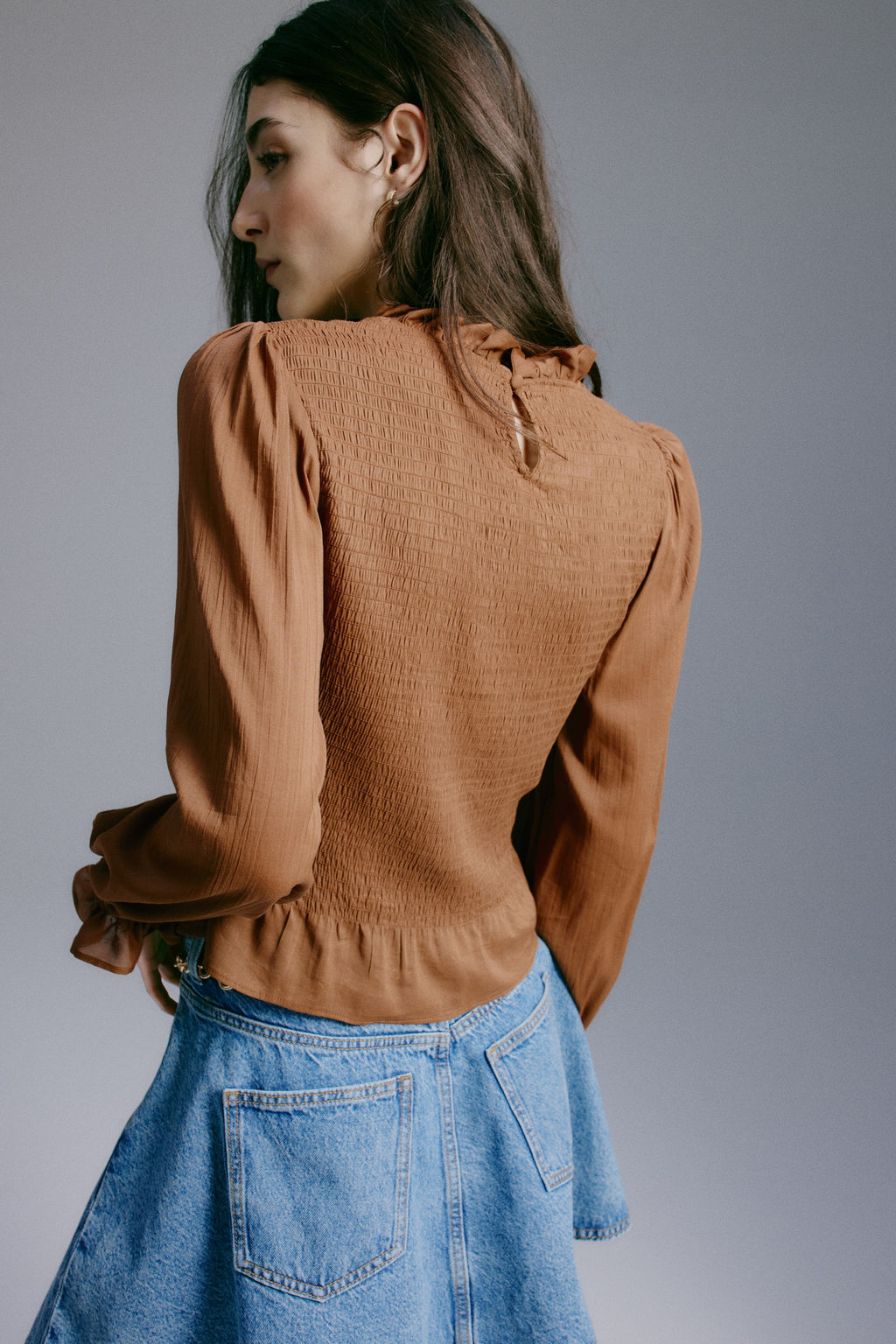 Top con cuerpo nido de abeja - H&m фото 7