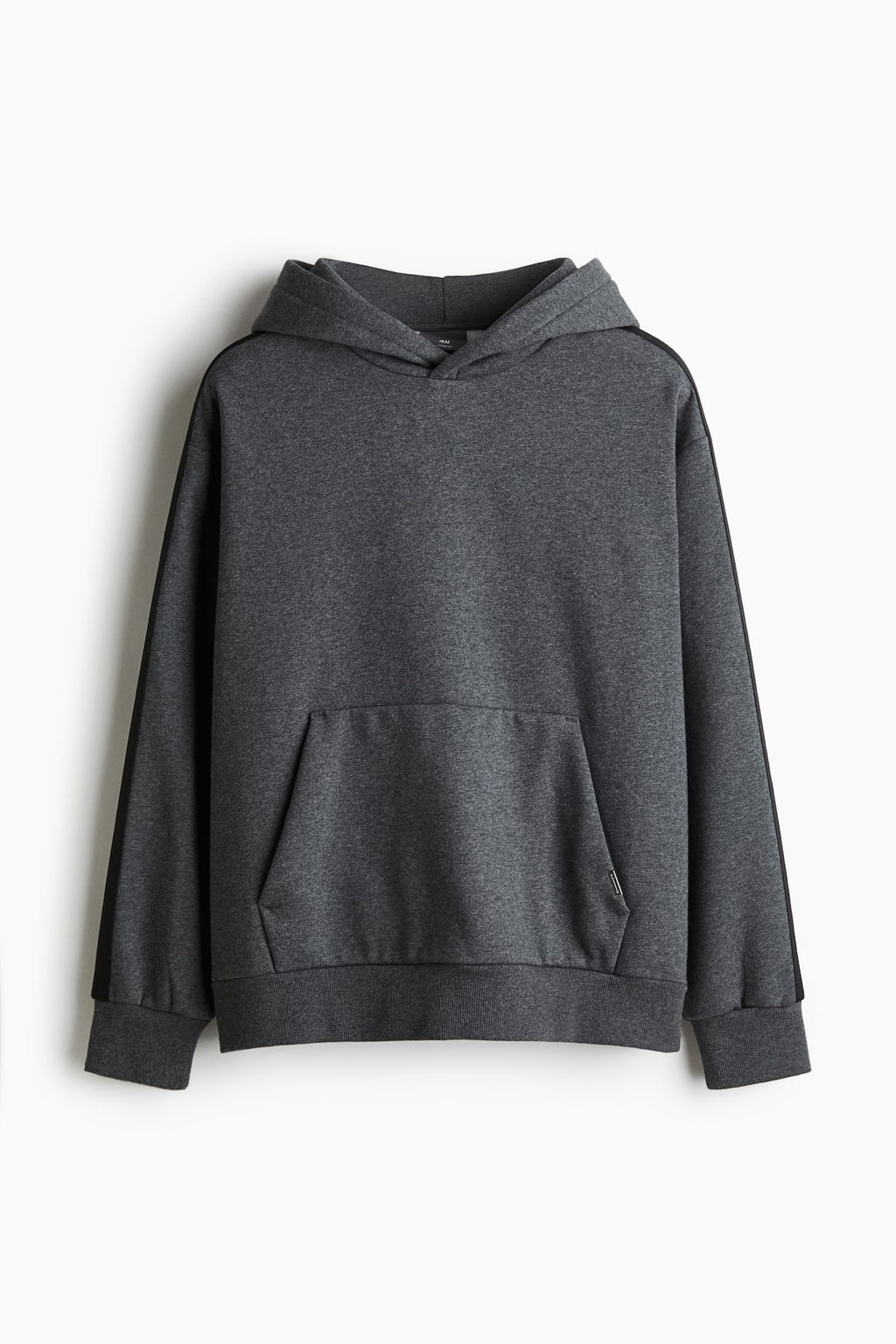 Sudadera con capucha y franjas laterales Loose Fit - H&m фото 5