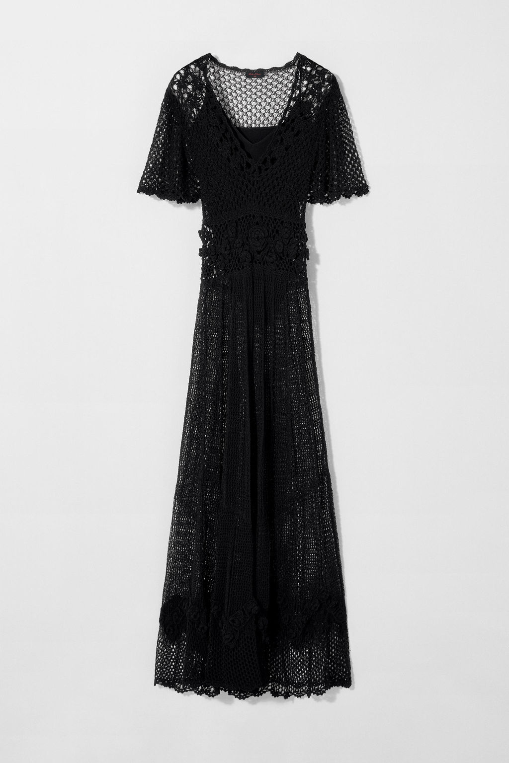 CROCHET KNIT DRESS KATE MOSS X ZARA  фото 6