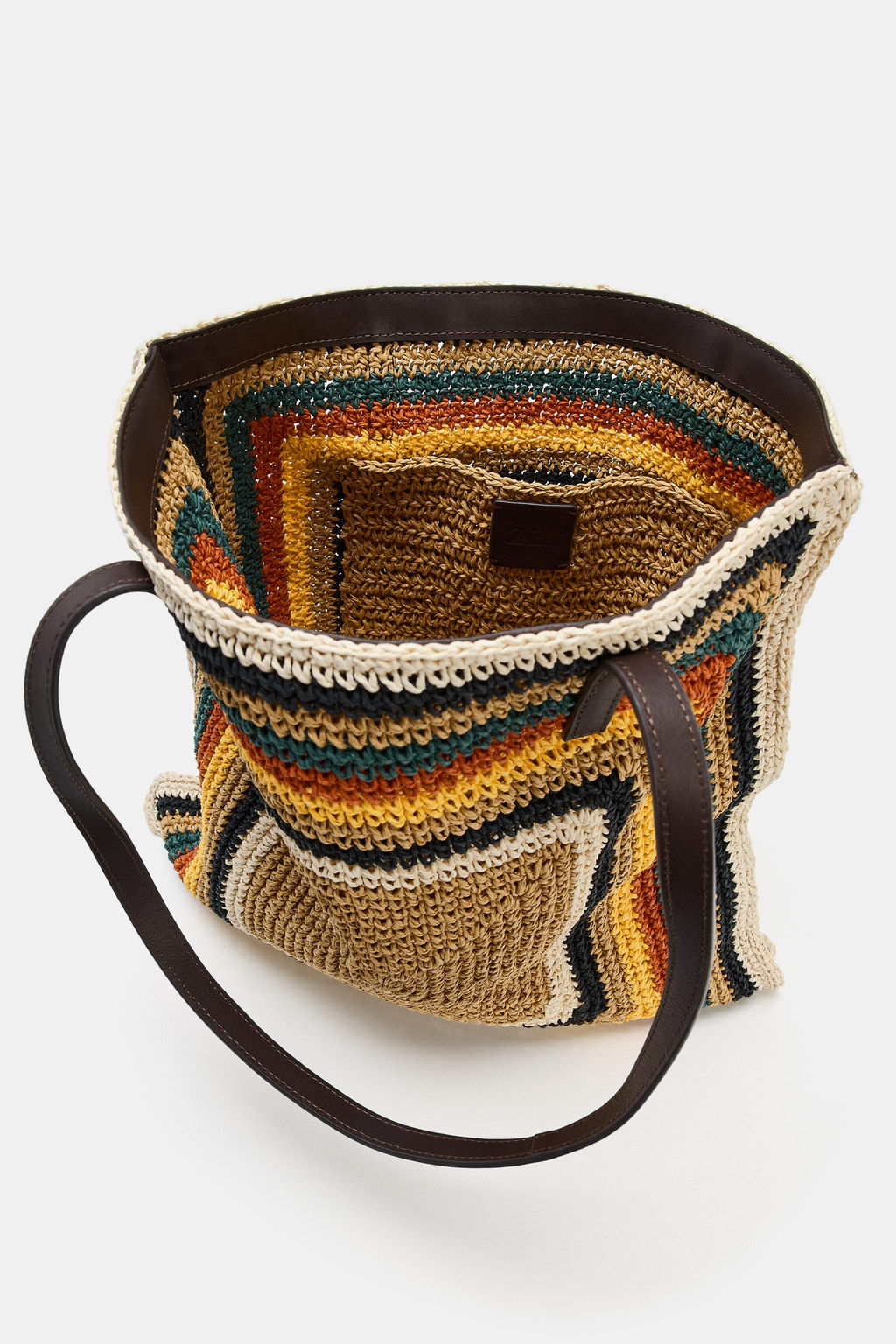 BOLSO SHOPPER MULTICOLOR / Multicolor - Zara фото 7