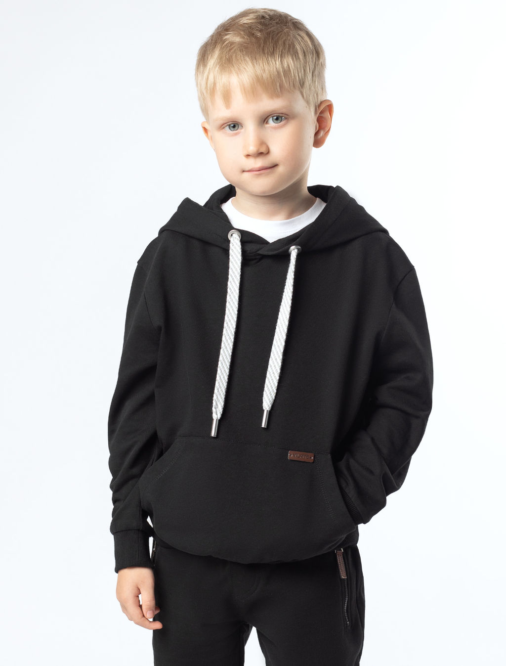 VILATTE / Худи из премиального футера для мальчика  фото 7