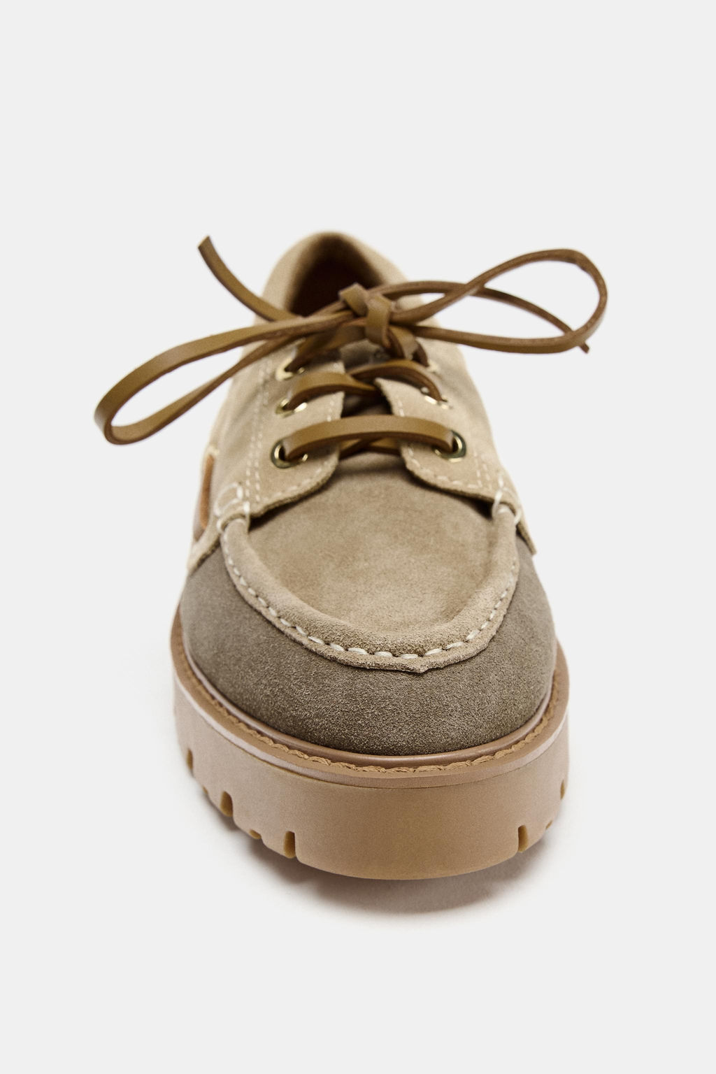 PLATFORM DECK LOAFERS - Zara фото 13