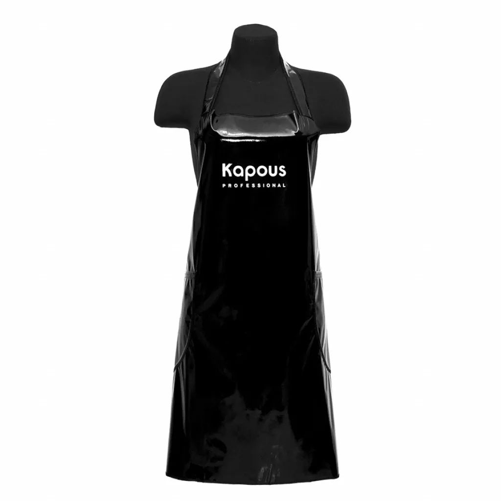 Передник лаковый черный 836 Kapous