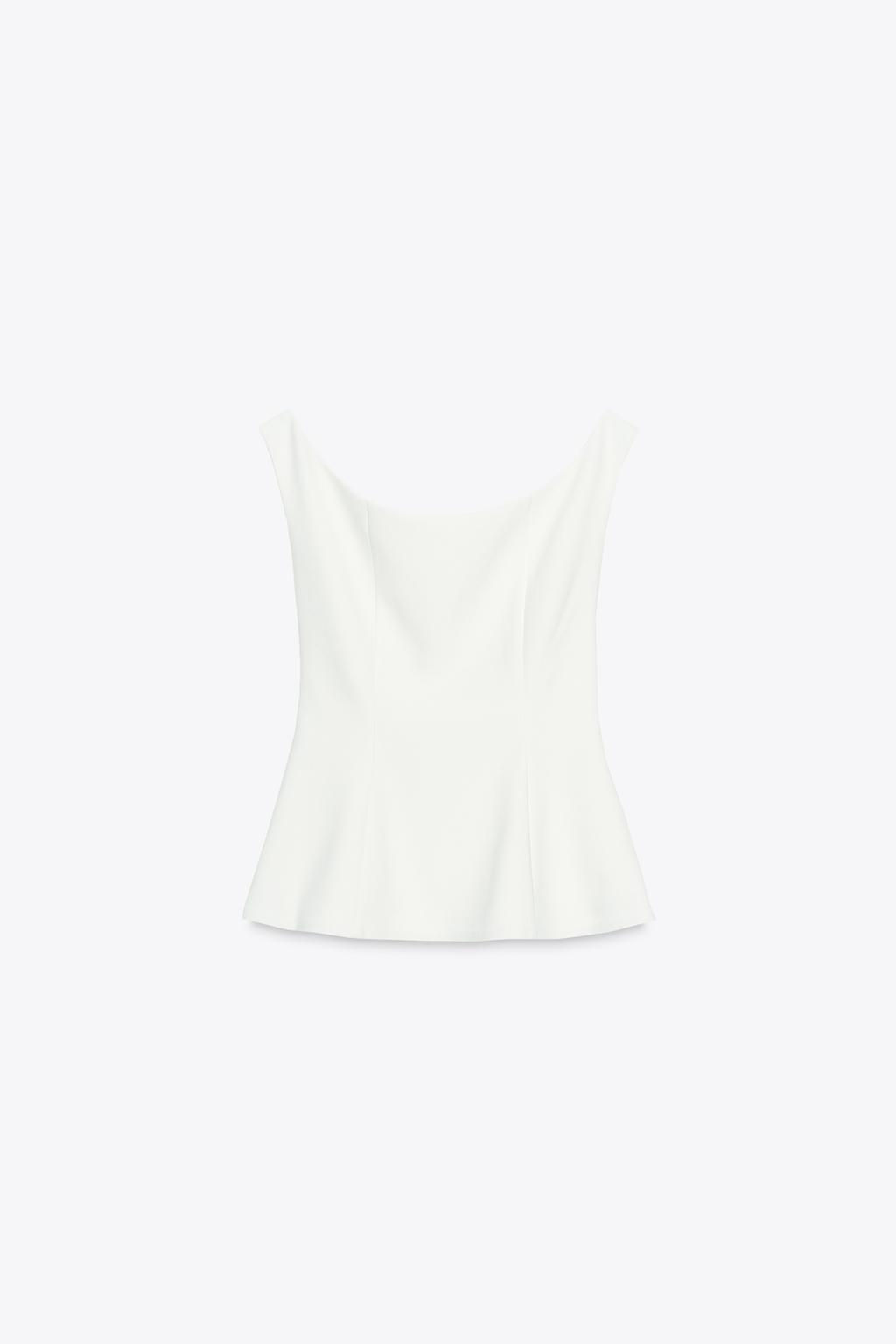 CREPE TOP - Zara фото 14