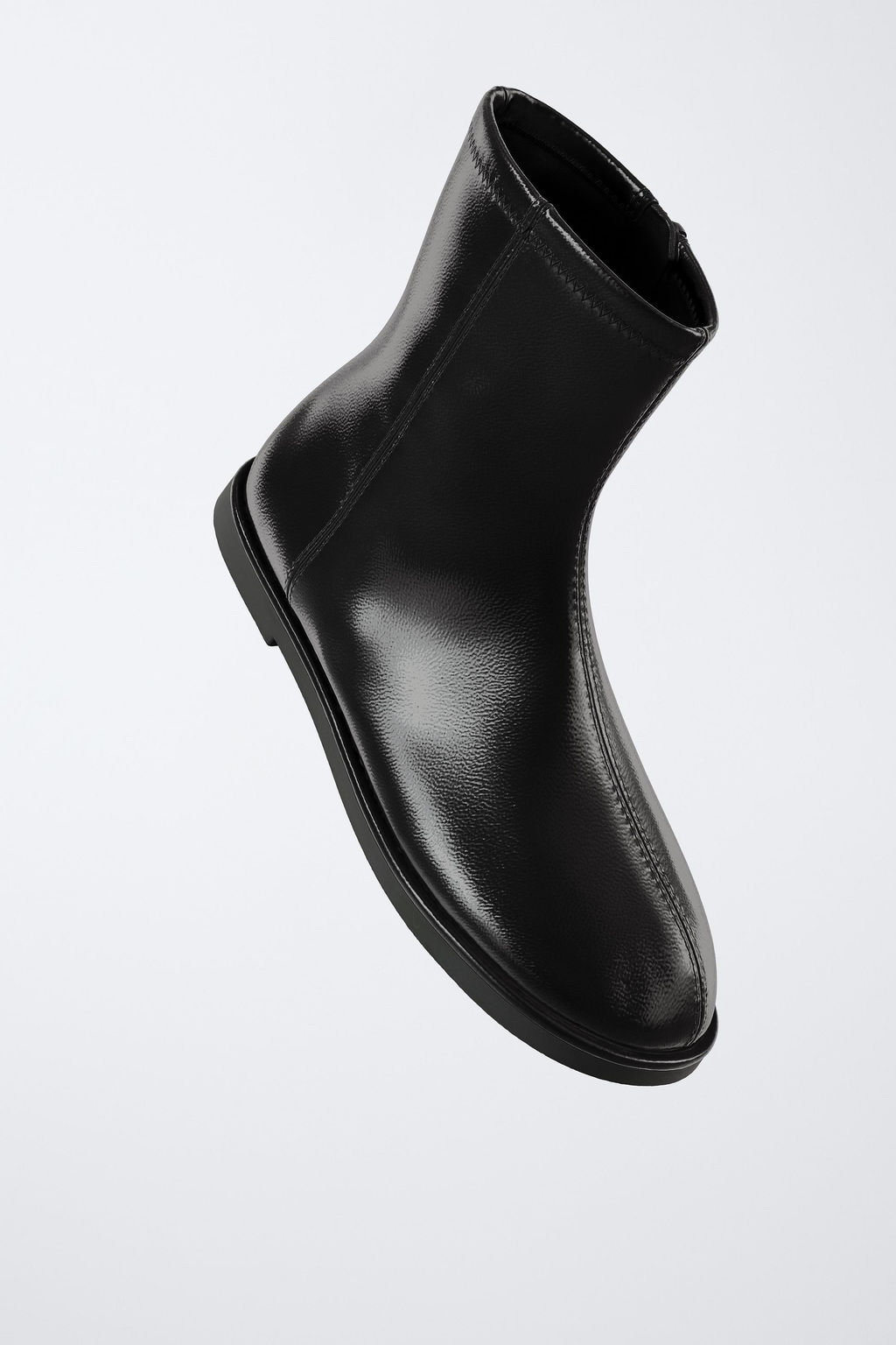 PATENT ANKLE BOOTS - Zara фото 2
