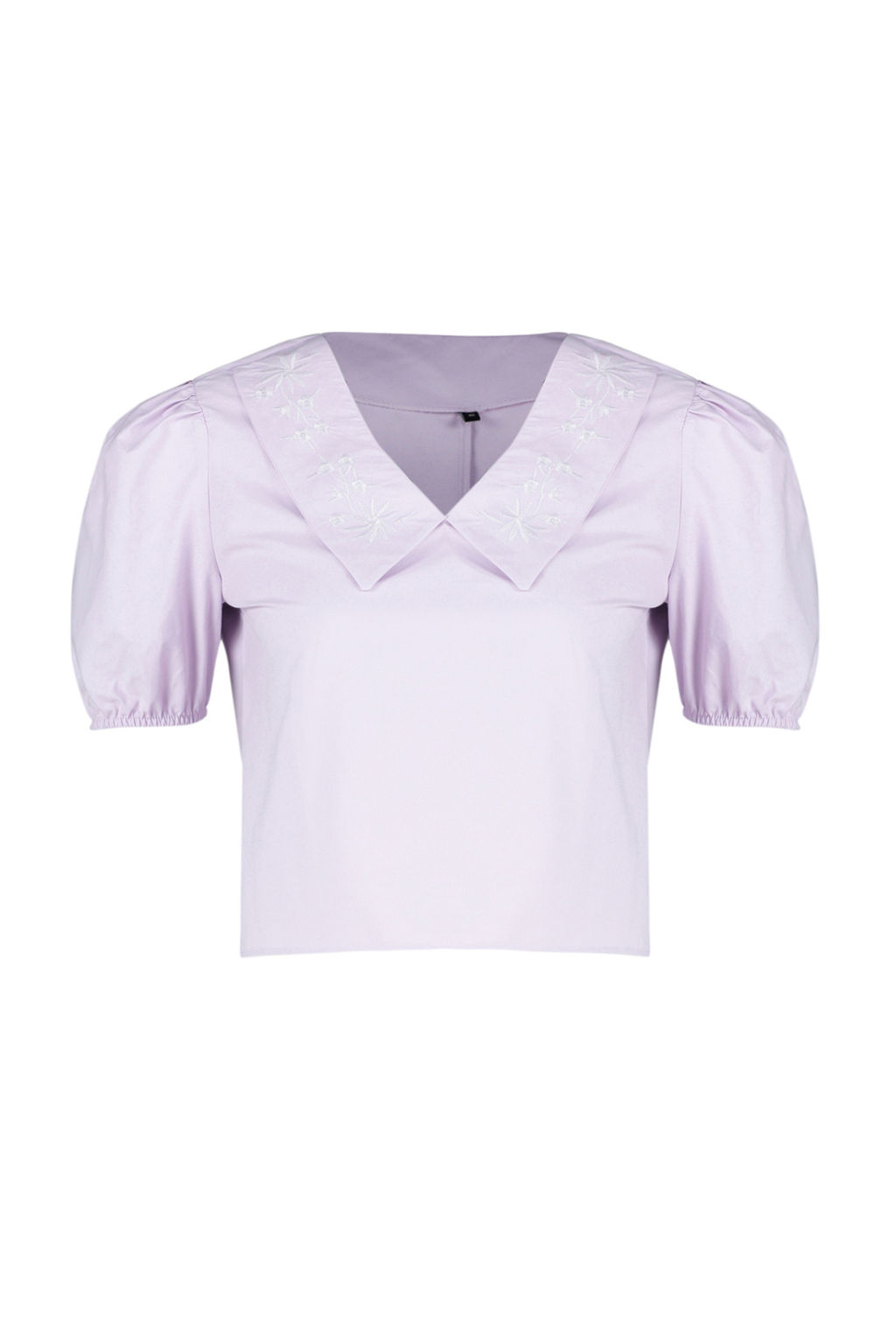 Lila Yaka Detayl? Dokuma Bluz TWOSS24BZ00335 - Trendyolmilla фото 7