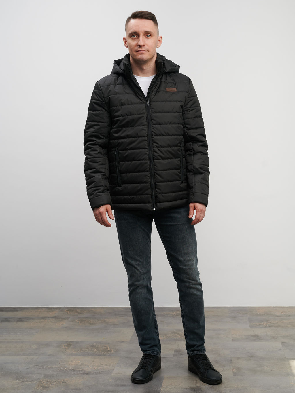Мужская куртка "Фит" черный