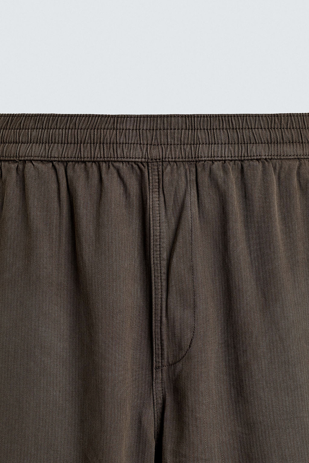 PANTAL?N RELAXED FIT ESPIGA / Marr?n - Zara фото 9