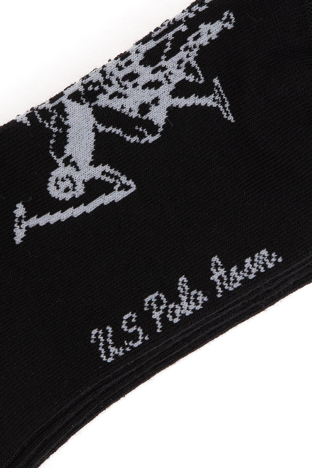 Женщина черные носки неожиданно скидка в корзине - U.s. polo assn фото 3