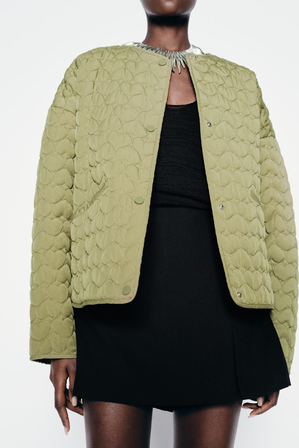 HEART PUFFER JACKET - Zara фото 2