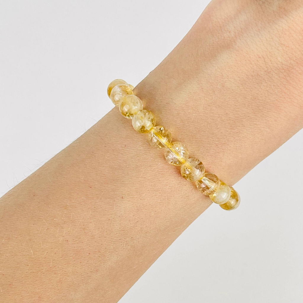 Браслет из Цитрина 17 см