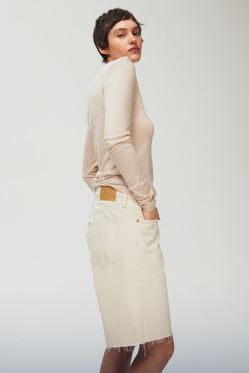 Vaquero corto Baggy Low - H&m фото 4